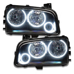 Oracle 05-10 Dodge Charger SMD HL (Non-HID) - Triple Halo - White