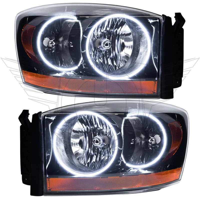 Oracle 06 Dodge Ram SMD HL - Black - ColorSHIFT w/ BC1 Controller