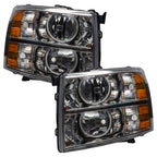 Oracle 07-13 Chevrolet Silverado SMD HL - Round Style - ColorSHIFT w/ Simple Controller