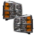 Oracle 07-13 Chevrolet Silverado SMD HL - Round Style - ColorSHIFT w/o Controller