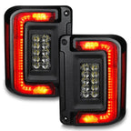 Oracle 07-17 Jeep Wrangler JK Flush Mount LED Tail Lights - Tinted