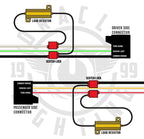 Oracle 07-18 Jeep Wrangler JK Switchback LED Halo Headlights - Amber/White - Switchback