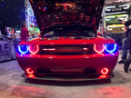 Oracle 08-14 Dodge Challenger Dynamic Surface Mount Headlight Halo Kit - - Dynamic