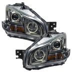 Oracle 09-13 Nissan Maxima SMD HL (Non-HID)-Chrome - ColorSHIFT w/ Simple Controller