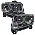Oracle 11-13 Jeep Grand Cherokee SMD HL (Non-HID) - Chrome - w/ Simple Controller