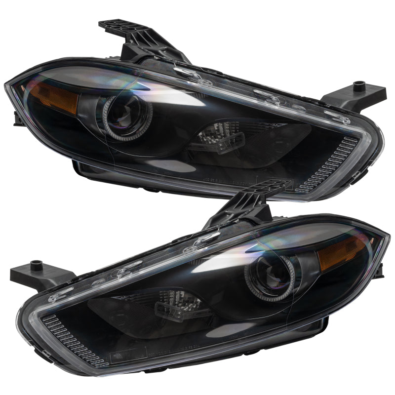 Oracle 13-16 Dodge Dart SMD HL - Black - Halogen - White