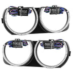 Oracle 15-21 Dodge Challenger Pre-Installed Halo Headlight Bezel - w/o Controller