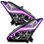 Oracle 15-21 Nissan GT-R RGB+W Lightning Bolt Headlight DRL Kit w/ BC1 Controller