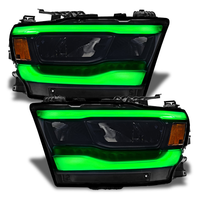 Oracle 19-21 Dodge RAM 1500 RGB+W Headlight DRL Kit - Reflector LED Headlights -