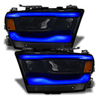 Oracle 19-21 Dodge RAM 1500 Reflector LED Headlight DRL Kit - w/Simple Controller