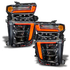Oracle 20-21 Chevy Silverado HD 2500/3500 RGB+W Headlight DRL Upgrade Kit - ColorSHIFT