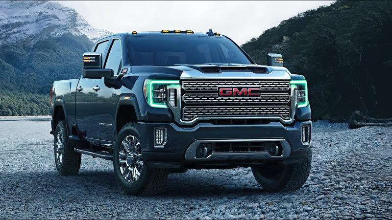 Oracle 20-21 GMC Sierra 2500/3500 HD RGB+W Headlight DRL Kit - w/ BC1 Controller