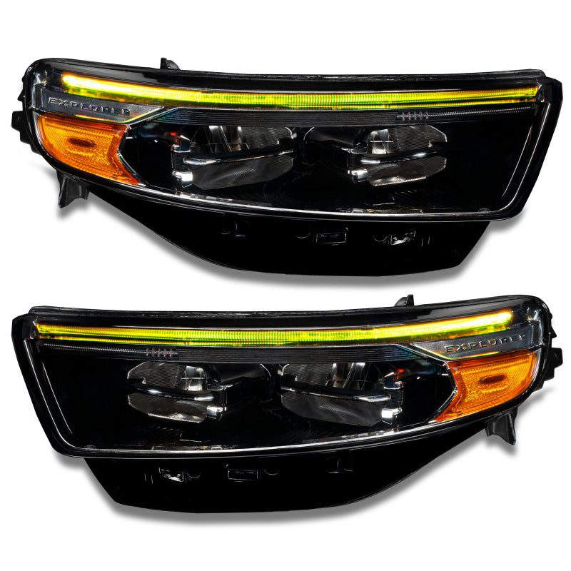 Oracle 20-22 Ford Explorer Dynamic RGB Headlight DRL Kit - - w/ Simple Controller