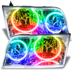 Oracle 98-11 Ford Crown Victoria SMD HL - Chrome - Halogen - ColorSHIFT w/ 2.0 Controller