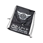 Oracle Draw String Bag - Black/Silver