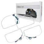 Oracle Ford F250/350 11-16 Halo Kit (Square Ring Design) - w/ Simple Controller