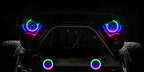 Oracle Jeep Wrangler JK/JL/JT High Performance W LED Fog Lights - w/o Controller