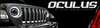 Oracle Jeep Wrangler JL Oculus Bi-LED Projector Headlights- Graphite Metallic - 5500K