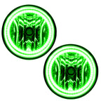 Oracle Lighting 07-13 Toyota Tundra Pre-Assembled LED Halo Fog Lights -Green