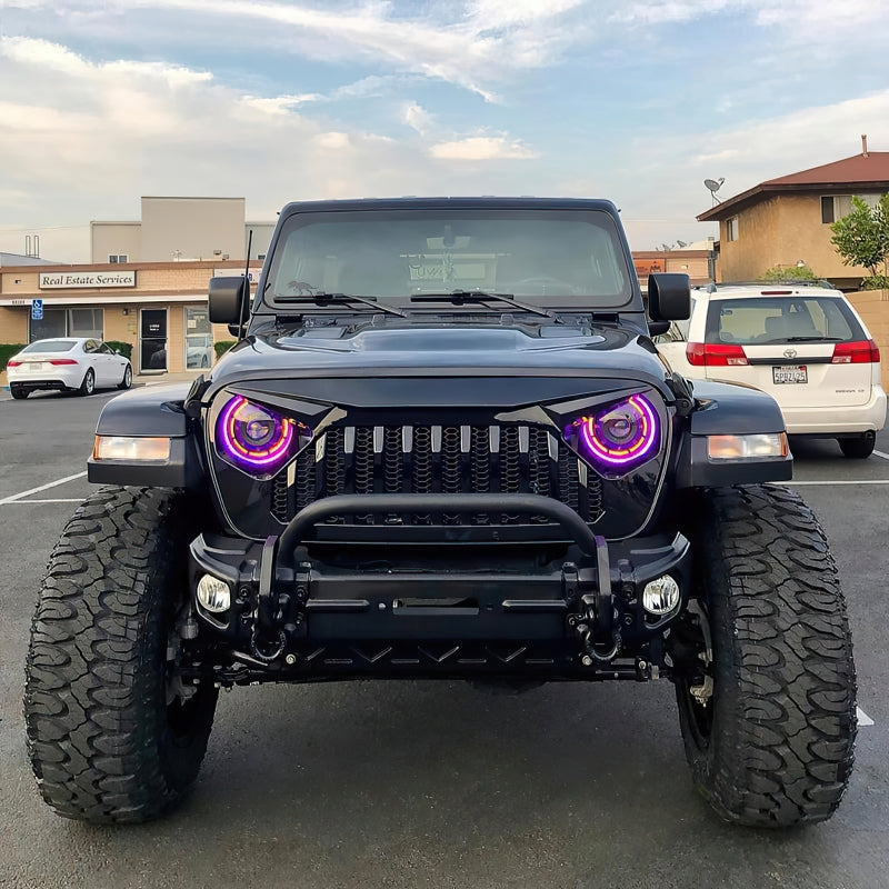 Oracle Oculus Bi-LED Projector Headlights for Jeep JL/Gladiator JT - ColorSHIFT 2