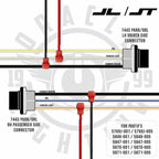 Oracle Pre-Runner Style LED Grille Kit for Jeep Wrangler JL - White