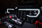 Oracle VECTOR Series Full LED Grille - Jeep Wrangler JL/JT - NA
