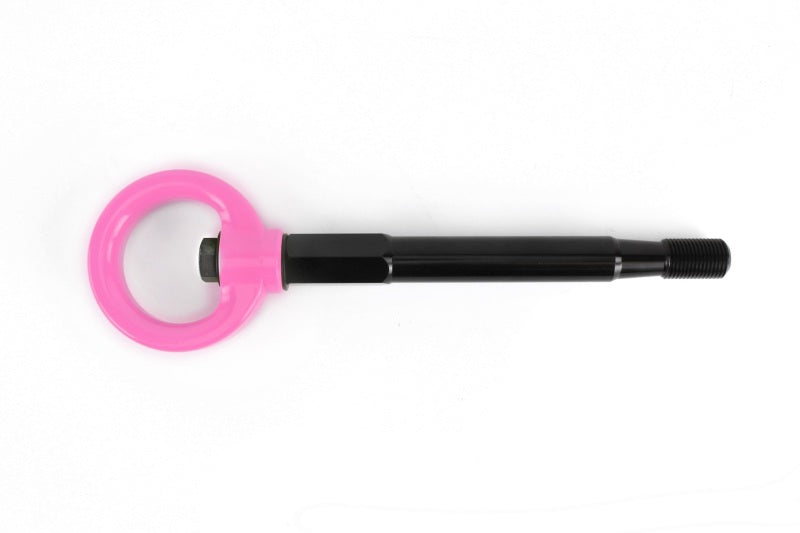 PERRIN 08-14 Subaru WRX/STI (Sedan) / 20-25 Outback All Models Tow Hook Kit (Rear) - Hyper Pink