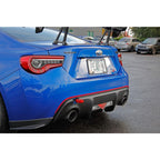 Perrin 13-20 & 2022 Subaru BRZ / 13-16 Scion FRS / 17-20 Toyota 86 Tow Hook Kit (Rear) - Red Perrin Performance Tow Hooks