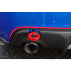 Perrin 13-20 & 2022 Subaru BRZ / 13-16 Scion FRS / 17-20 Toyota 86 Tow Hook Kit (Rear) - Red Perrin Performance Tow Hooks