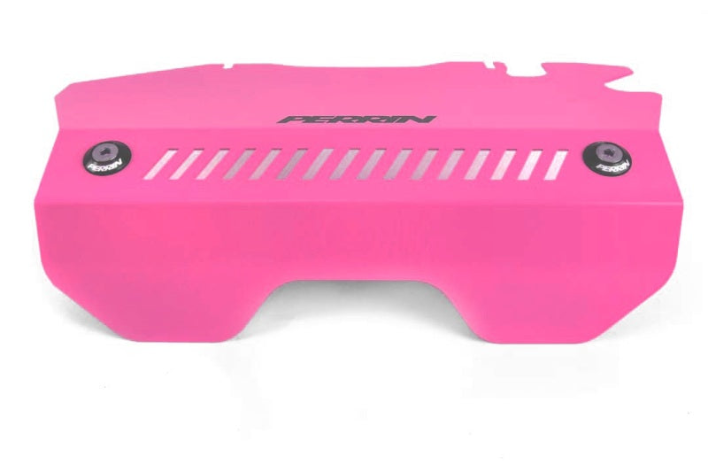 PERRIN 15-21 Subaru WRX Engine Cover Kit (Intercooler & Pulley Covers Incl.) - Hyper Pink