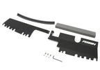 PERRIN 15-21 Subaru WRX/STI Radiator Shroud (With OEM Intake Scoop) - Black