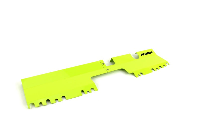 PERRIN 15-21 Subaru WRX/STI Radiator Shroud (With/Without OEM Intake Scoop) - Neon Yellow