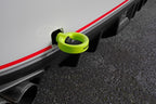 PERRIN 15-21 Subaru WRX/STI / 24-26 Crosstrek / 25-26 Forester Tow Hook Kit (Rear) - Neon Yellow