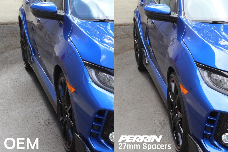 PERRIN 17-25 Honda Civic Type R / 22-26 Acura Integra Type S 64.1mm 5x120 Wheel Spacers 27mm - Pair