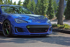 PERRIN 18-21 Subaru WRX & STI / 13-25 BRZ / 17-20 Toyota 86 Tow Hook Kit (Front) - Neon Yellow