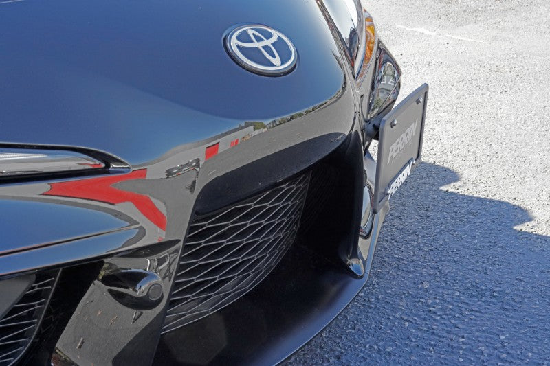 PERRIN 20-25 Toyota Supra License Plate Relocation Kit