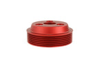 PERRIN 22-26 Subaru WRX / 21-25 Crosstrek / 20-25 LGT/OBXT/FXT Lightweight Water Pump Pulley - Red