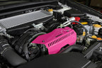 PERRIN 22-26 Subaru WRX Pulley Cover - Hyper Pink (TALL - For Use w/o PERRIN AOS)
