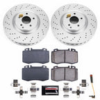 Power Stop 03-06 Mercedes-Benz CLK500 Front Z23 Evolution Sport Coated Brake Kit