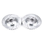 Power Stop 05-08 Chevrolet Cobalt Front Evolution Drilled & Slotted Rotors - Pair
