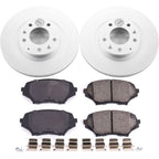 Power Stop 06-15 Mazda MX-5 Miata Front Z17 Evolution Geomet Coated Brake Kit