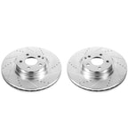 Power Stop 07-09 Mercedes-Benz E350 Front Evolution Drilled & Slotted Rotors - Pair