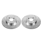 Power Stop 07-16 Mini Cooper Front Evolution Drilled & Slotted Rotors - Pair