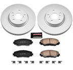 Power Stop 09-10 Pontiac Vibe Front Z17 Evolution Geomet Coated Brake Kit