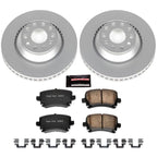 Power Stop 09-17 Volkswagen CC Rear Z23 Evolution Sport Coated Brake Kit