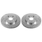 Power Stop 11-16 Buick LaCrosse Front Evolution Drilled & Slotted Rotors - Pair