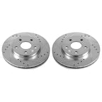 Power Stop 11-16 Buick LaCrosse Front Evolution Drilled & Slotted Rotors - Pair