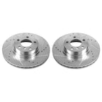 Power Stop 11-17 BMW X3 Front Evolution Drilled & Slotted Rotors - Pair