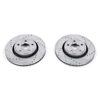Power Stop 11-19 Dodge Durango Front Evolution Drilled & Slotted Rotors - Pair