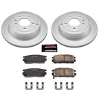 Power Stop 12-15 Chevrolet Captiva Sport Rear Z17 Evolution Geomet Coated Brake Kit